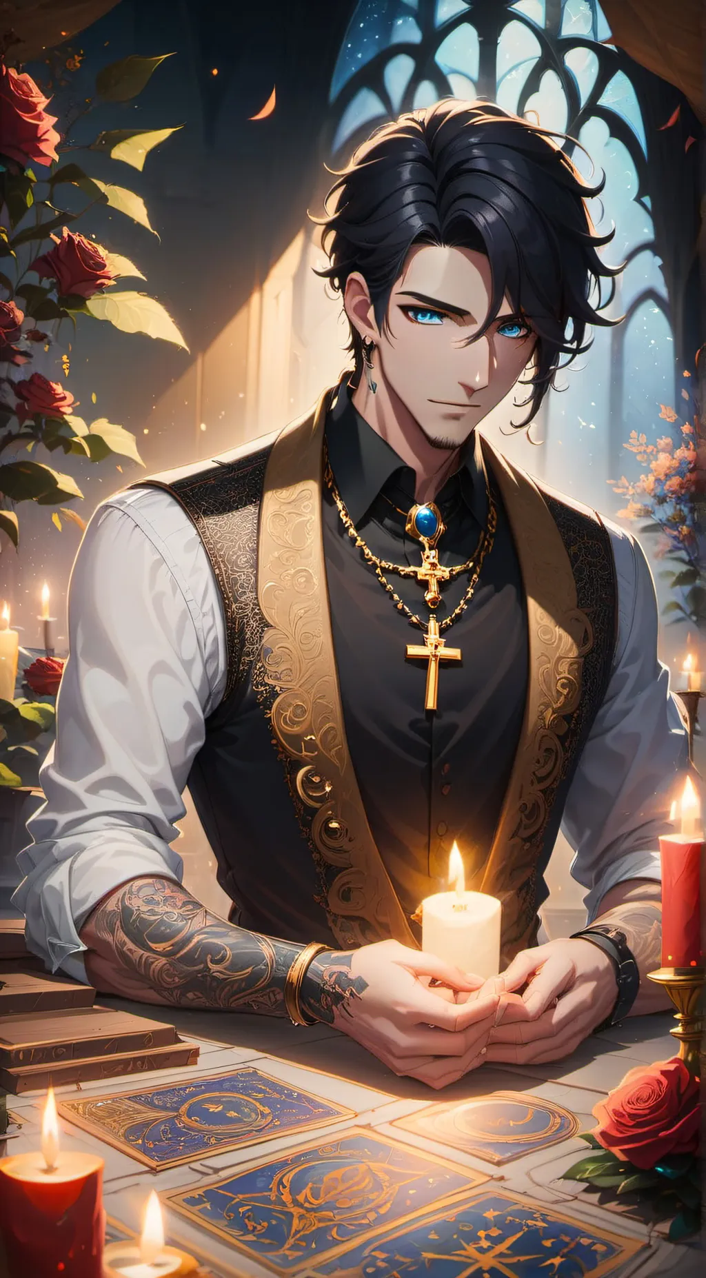 ai character: Ace background