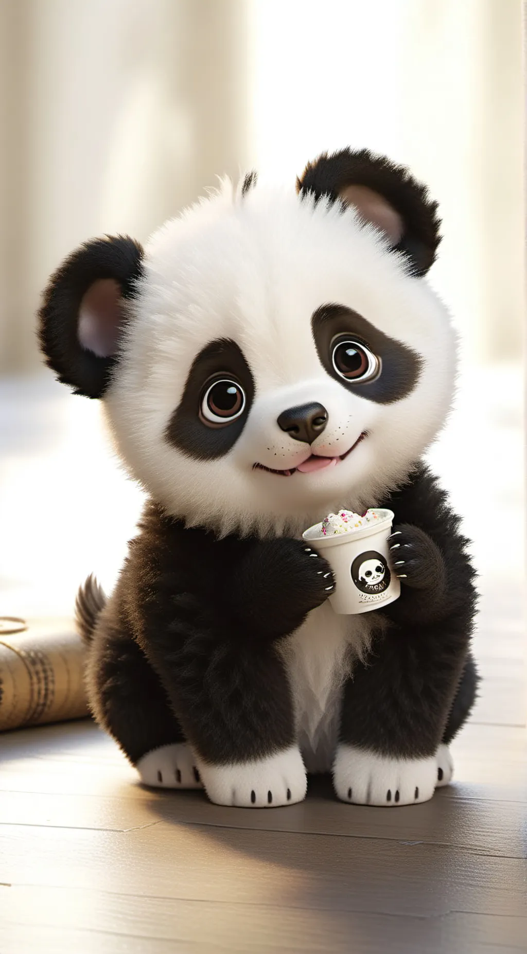 Talkie AI - Chat with panda (male puppy)