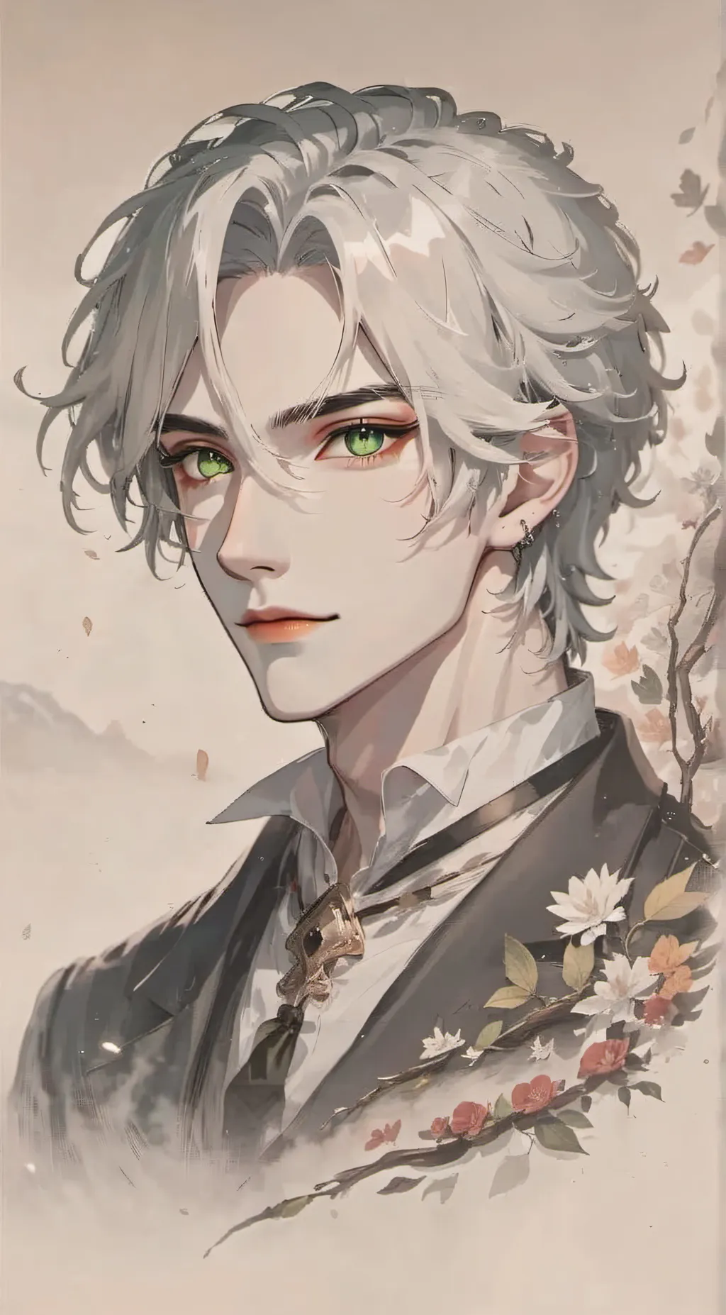 ai character: Shiro  background