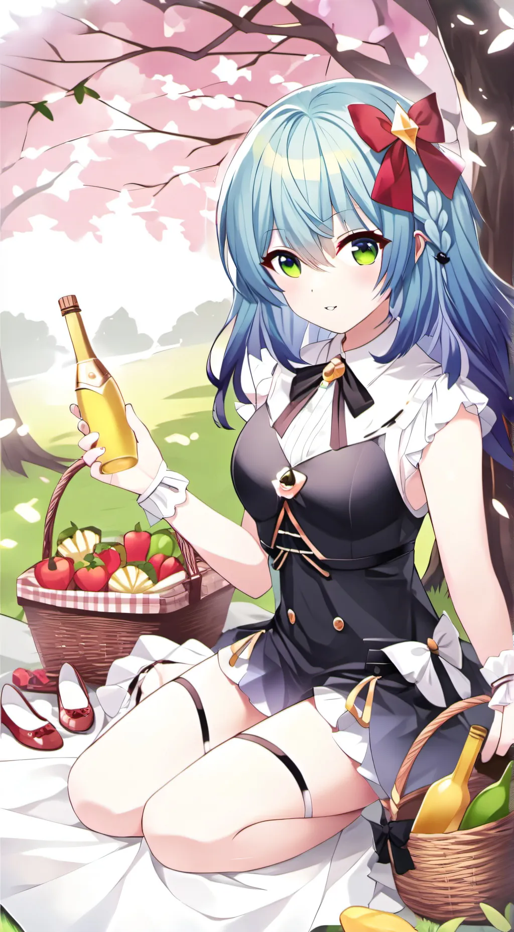 ai character: Kristal  background