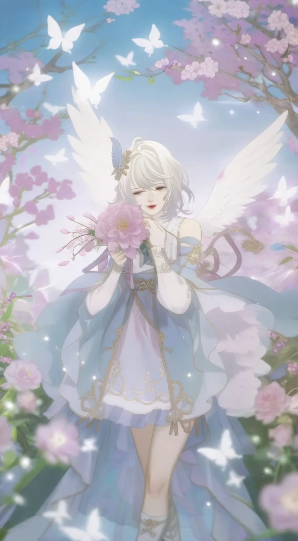 ai character: W. I.P background