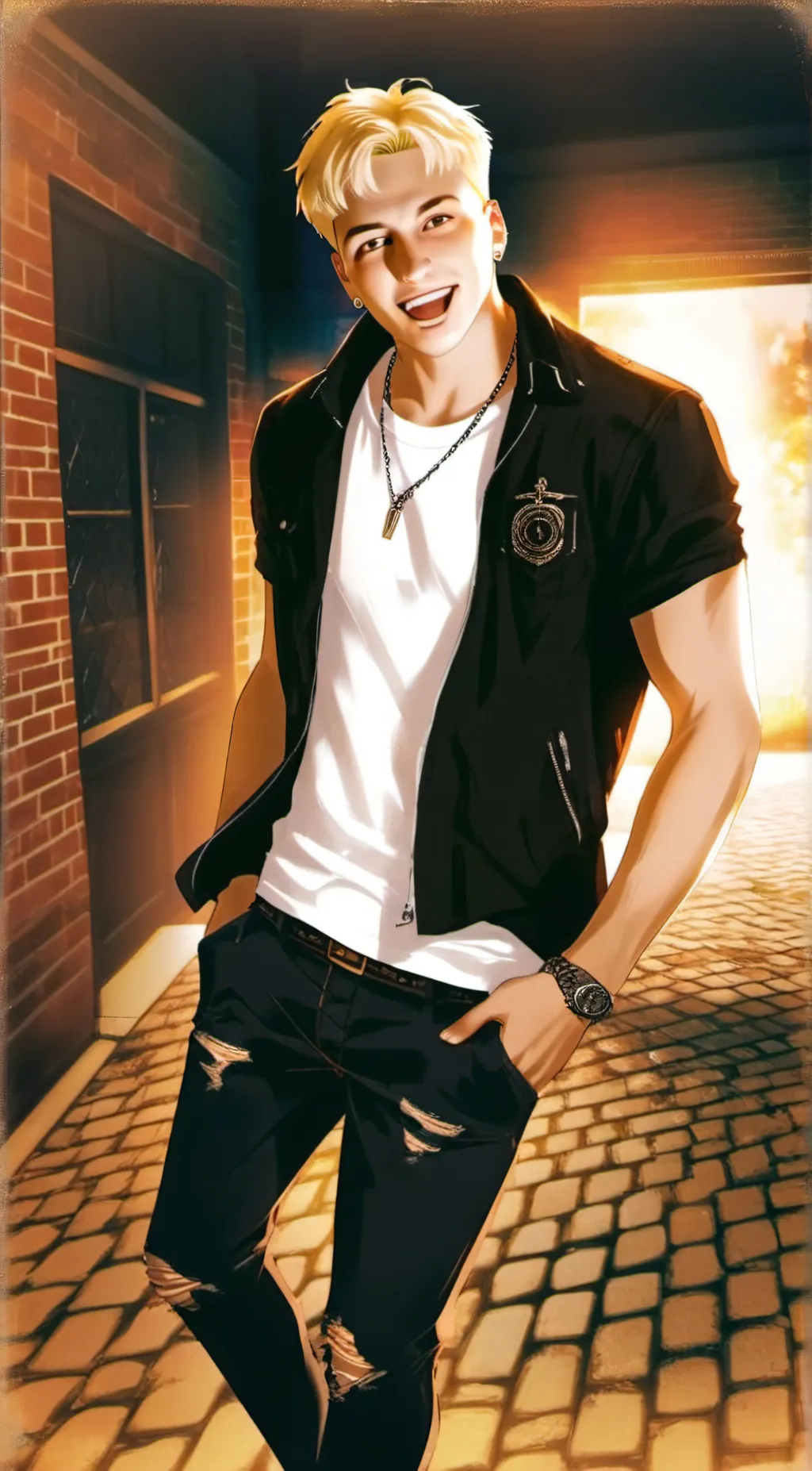 ai character: Slim shady/Eminen background