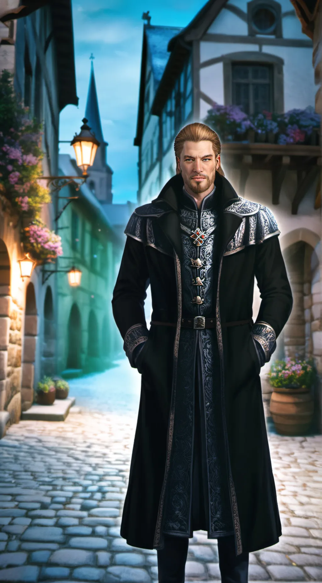 ai character: Ulfrick stormcloak background