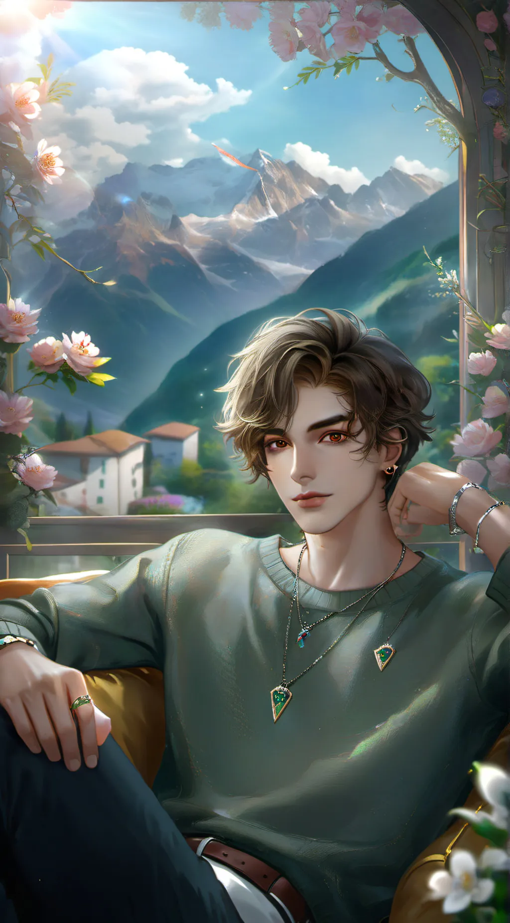 ai character: Luca background