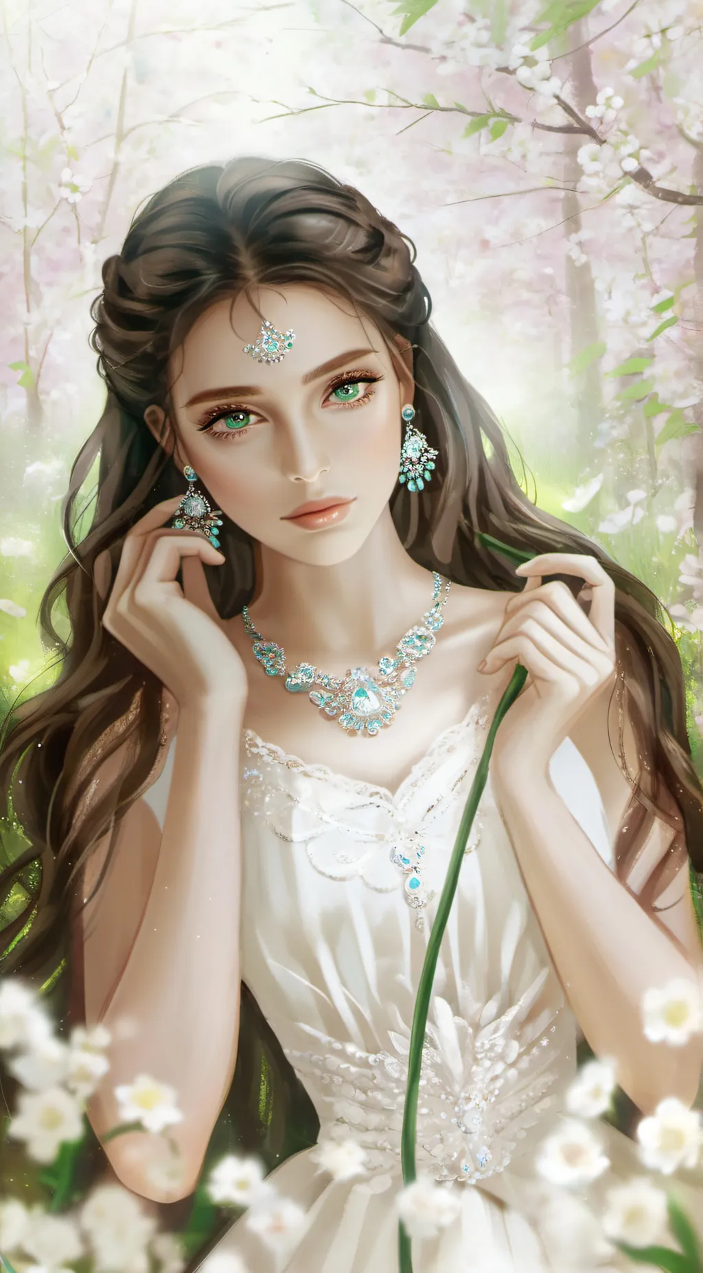 ai character: Hazel🤍 background