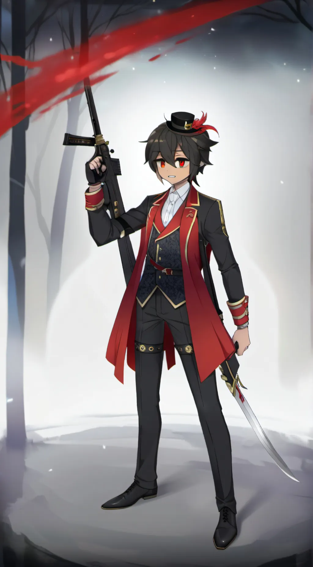 ai character: Gojo background