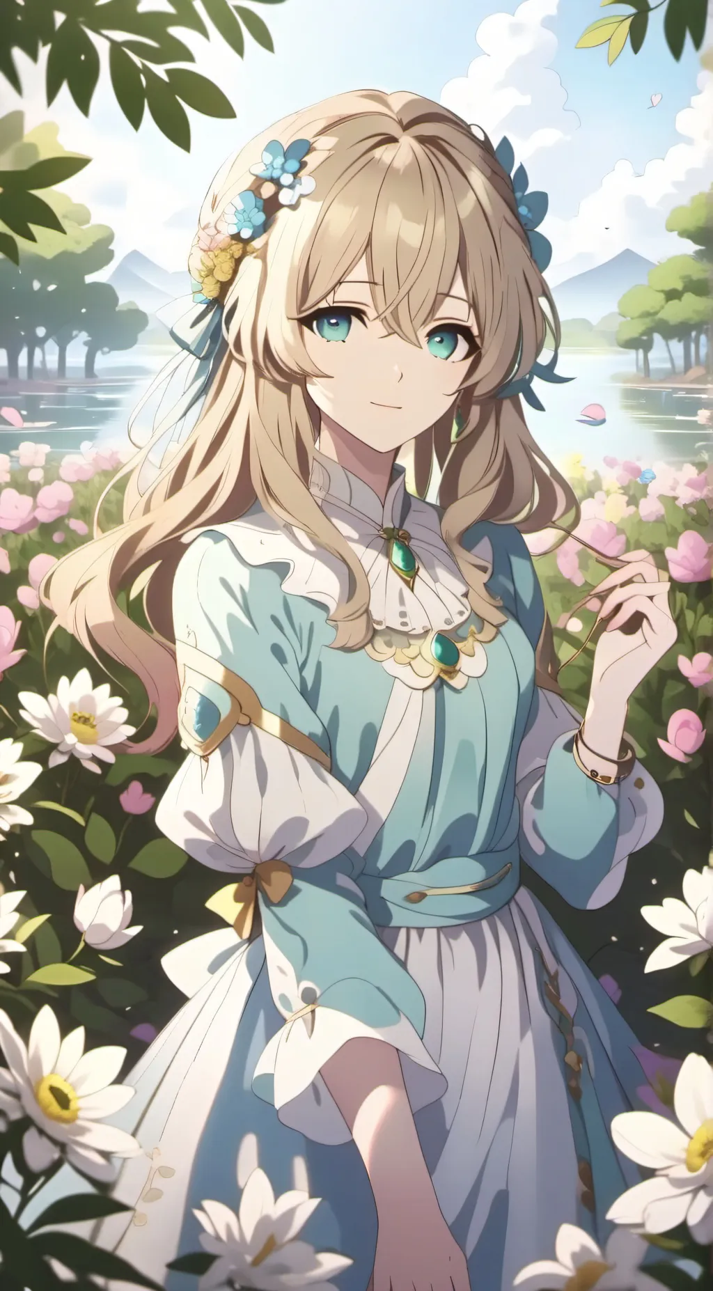 ai character: Babysitter gwen background