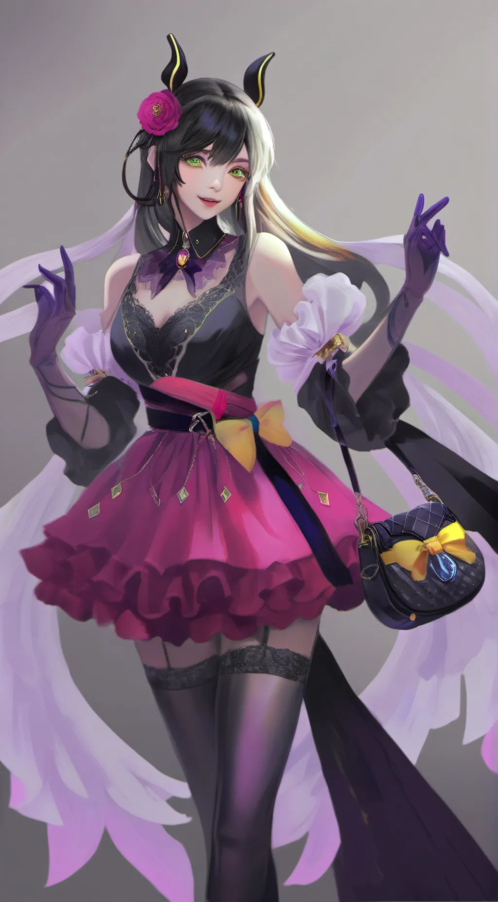 ai character: hashia background