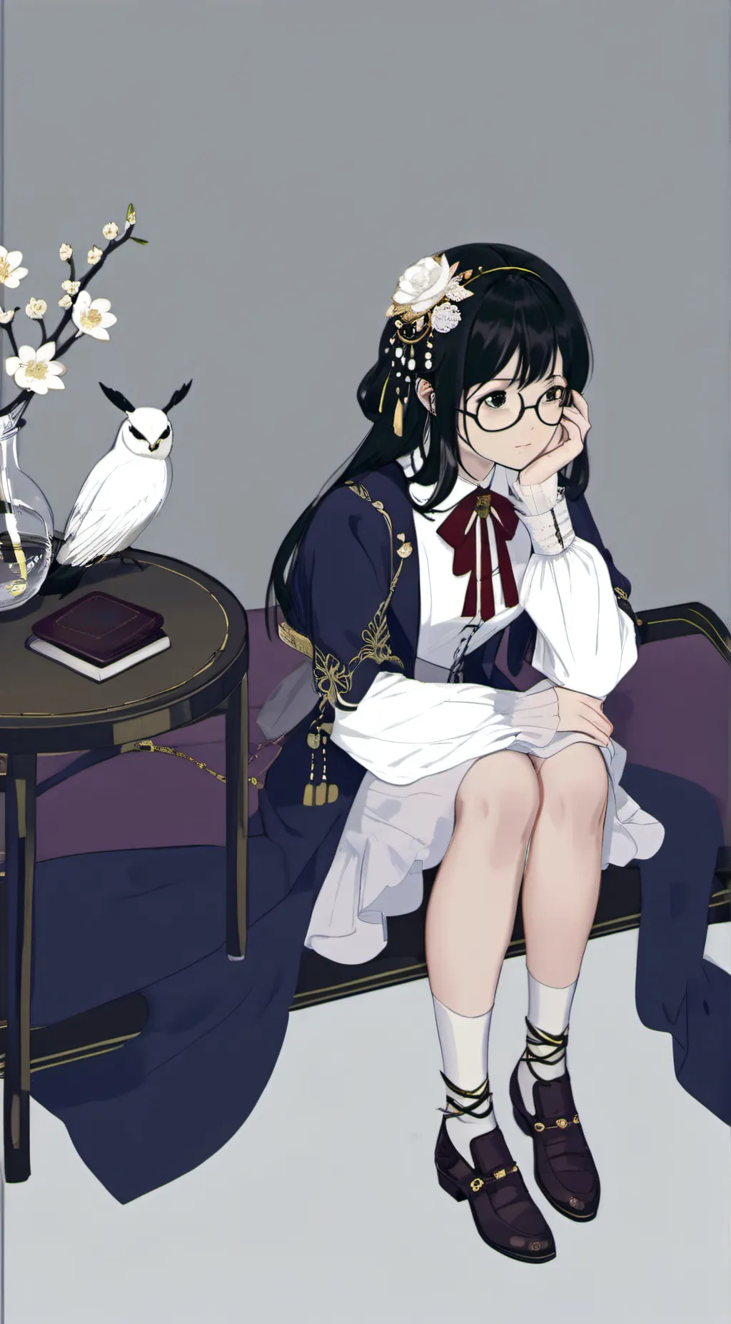 ai character: ♡Dali♡ background