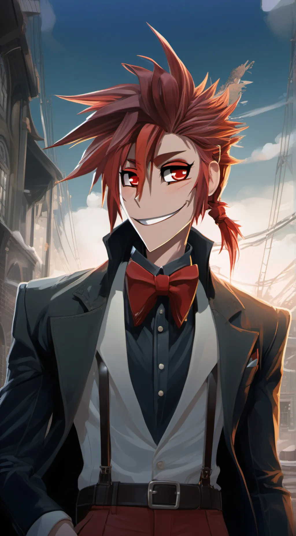 ai character: •Alastor• background