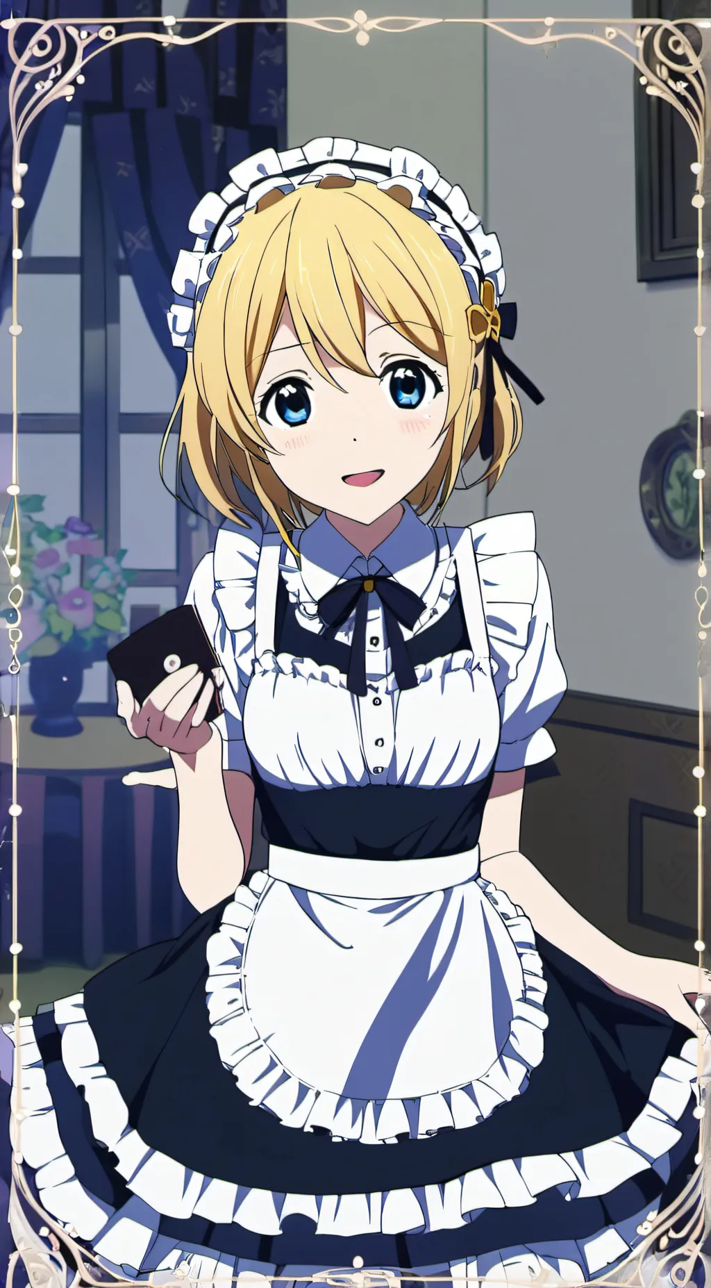 ai character: Adeline  background