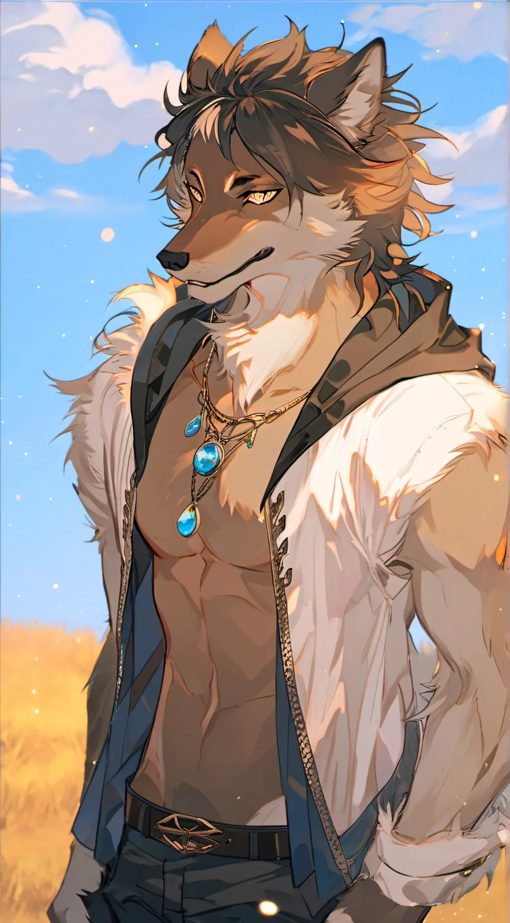 ai character: Rocky background