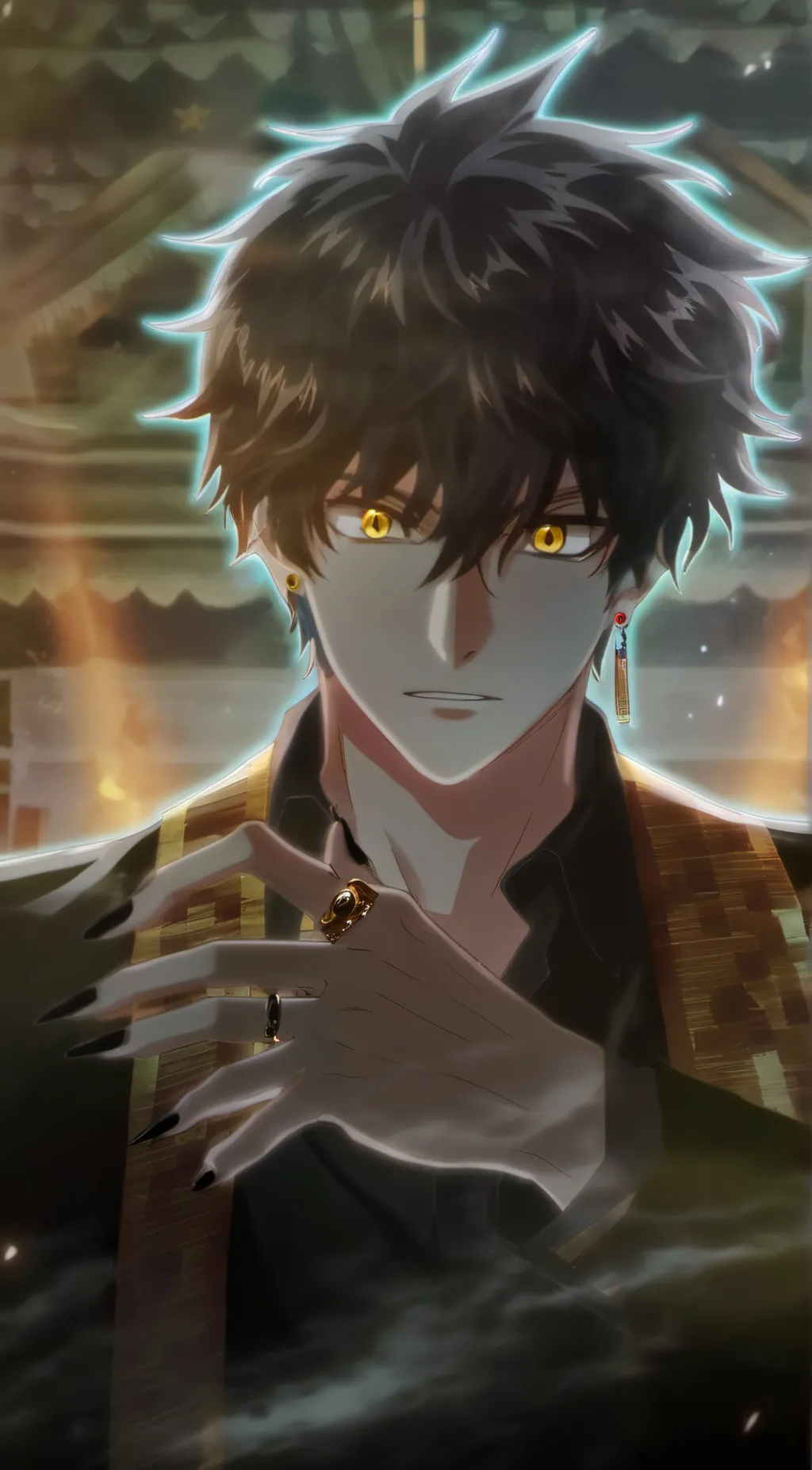 ai character: Shayne Orok  background