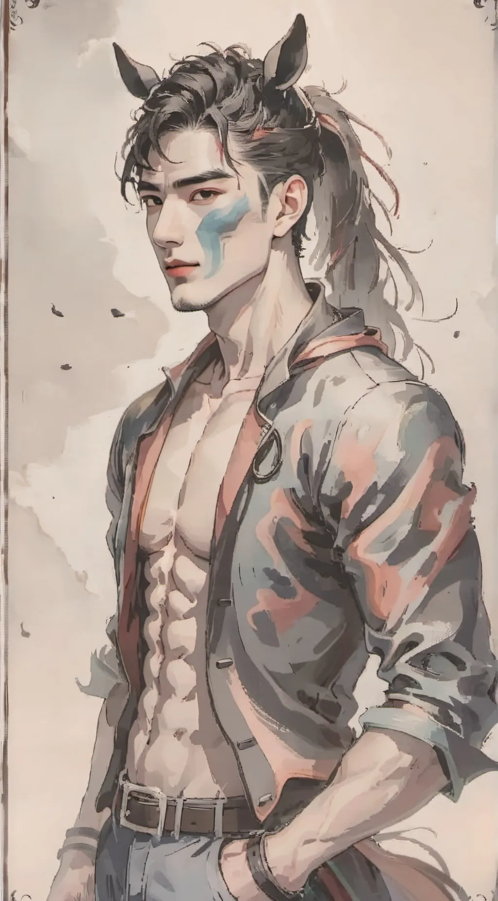 ai character: teno background