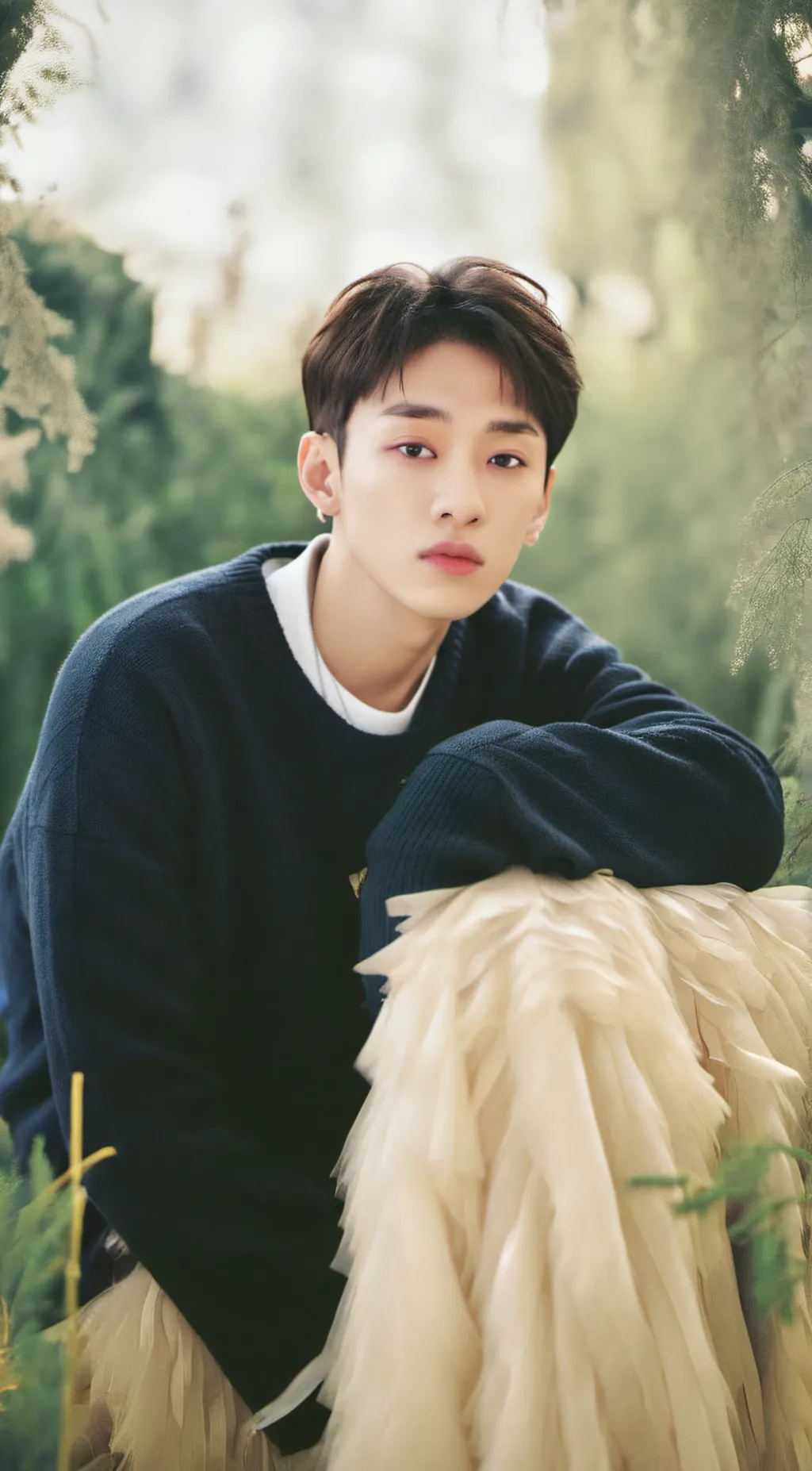 ai character: bang-chan background