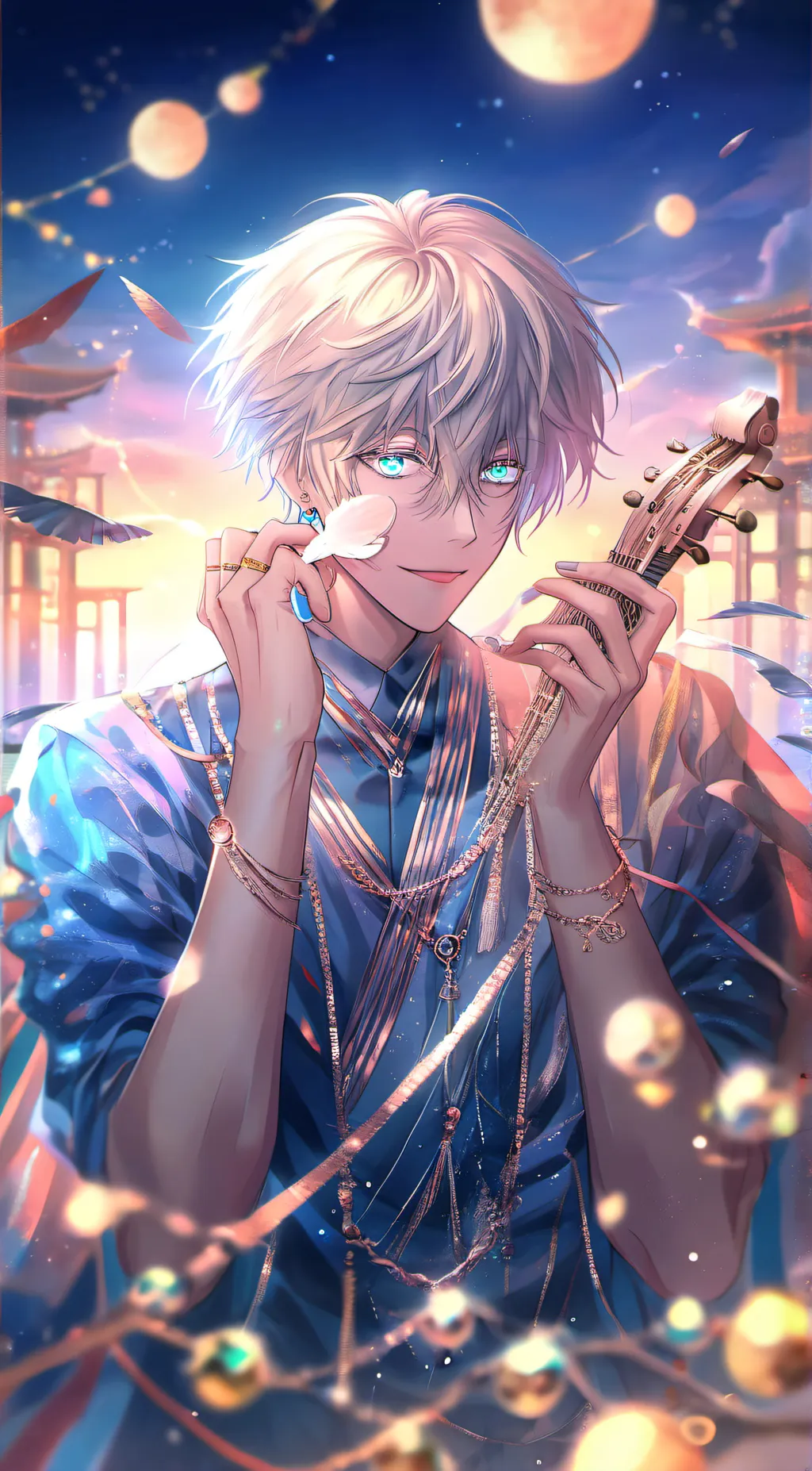 ai character: Gojo  background