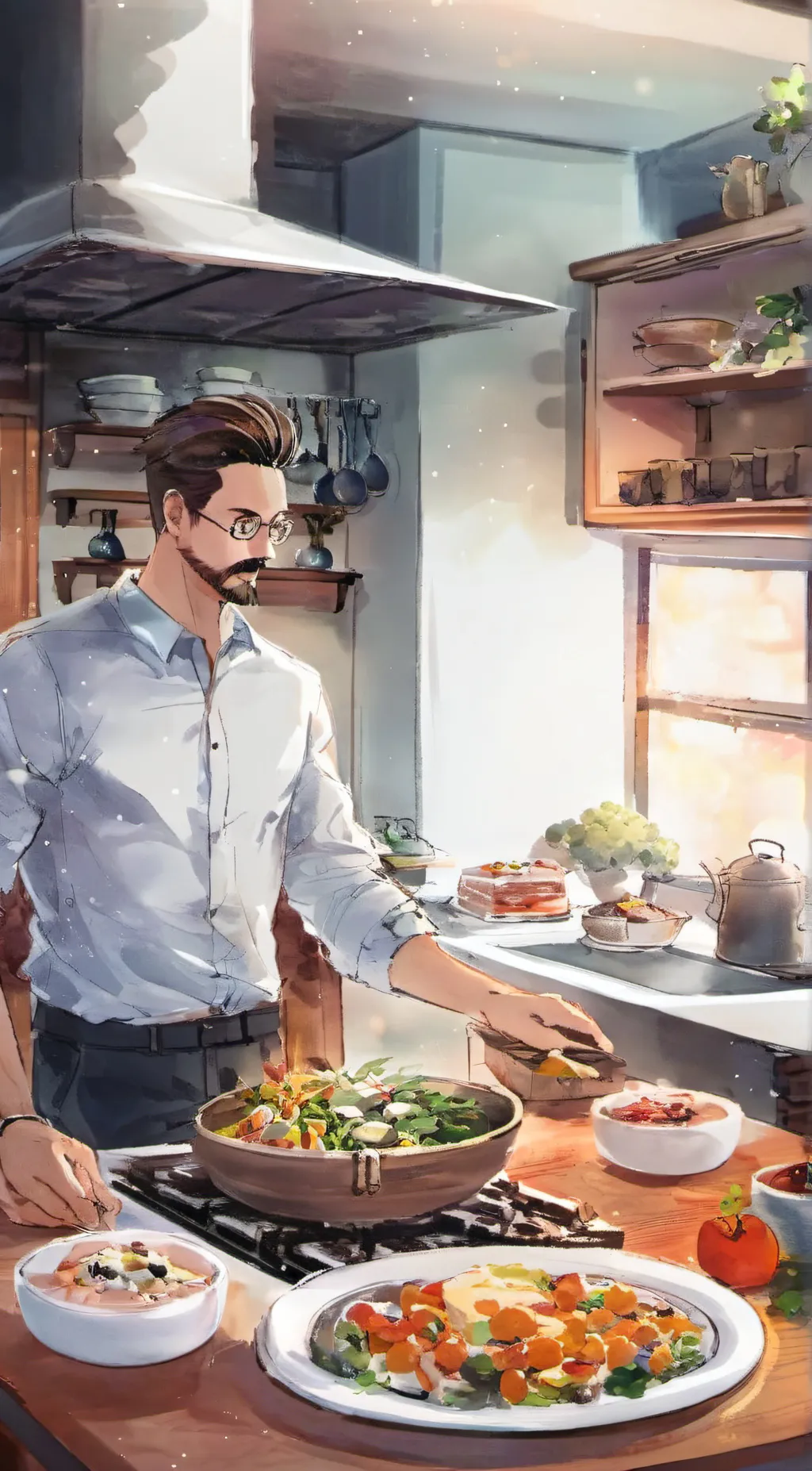 ai character: FL school background