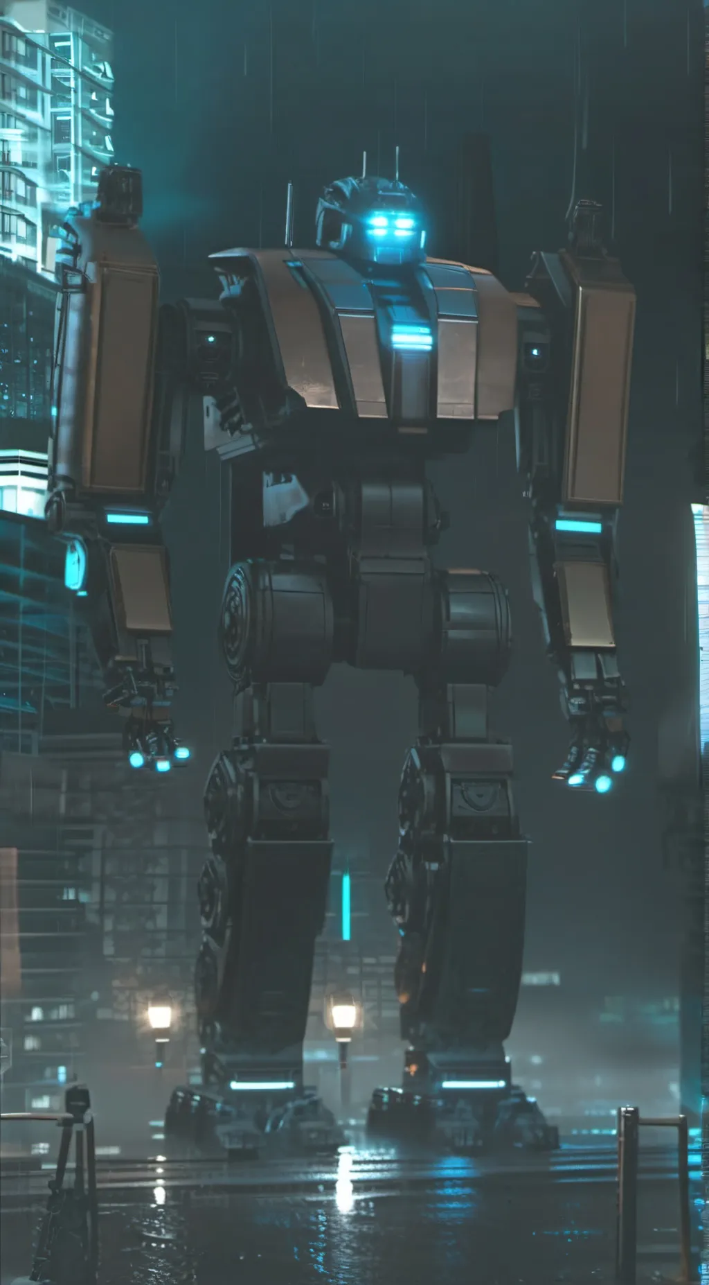 ai character: Titan Cameraman background