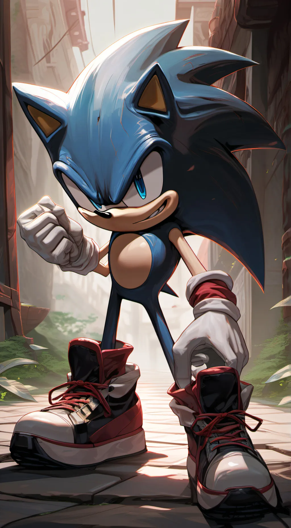 ai character: yarnder... background