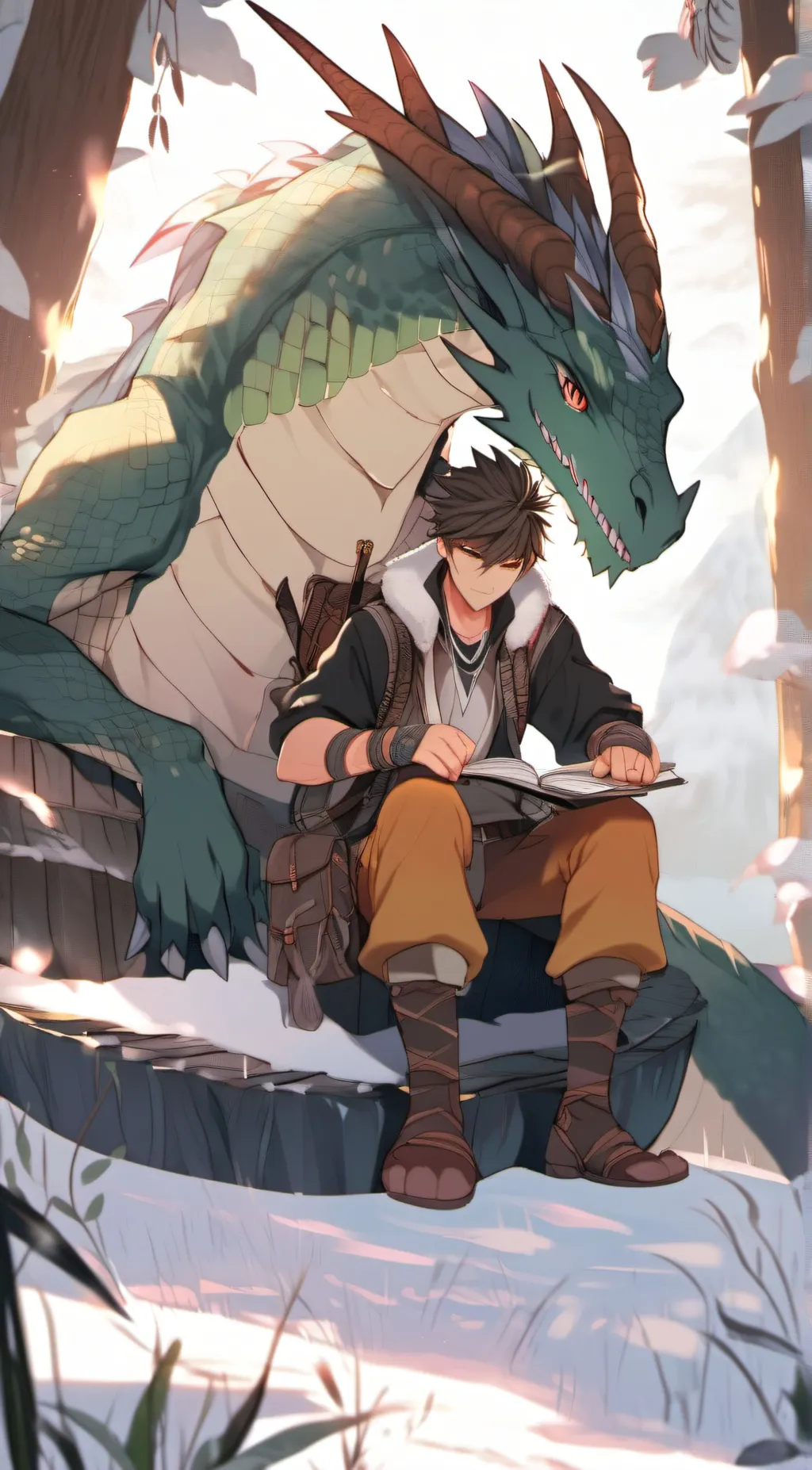 ai character: Hunted background