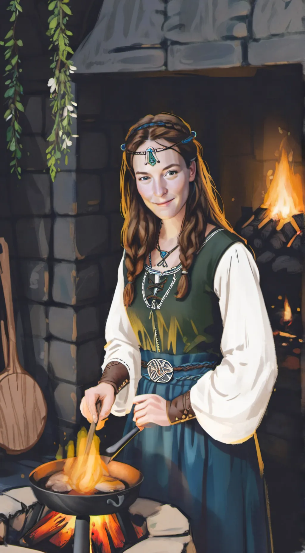 ai character: Zara background