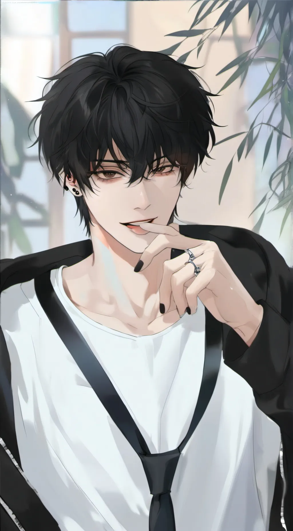 ai character: - Liam -  background