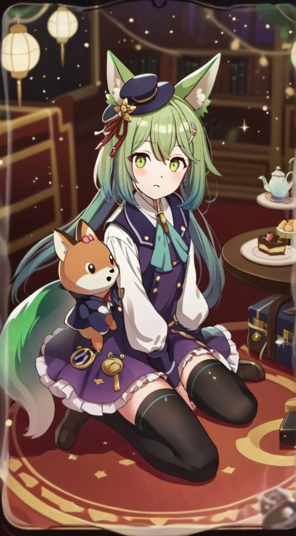 ai character: Huo huo background