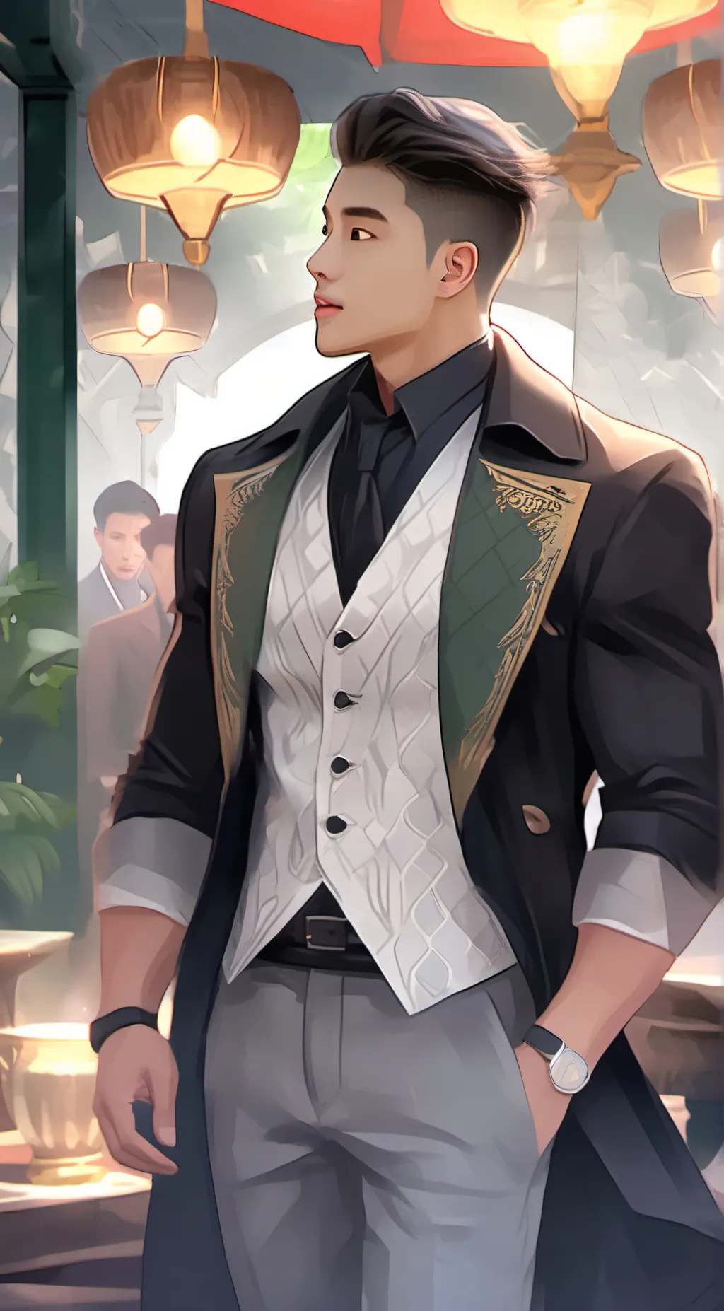 ai character: Martin Kurt Austin background