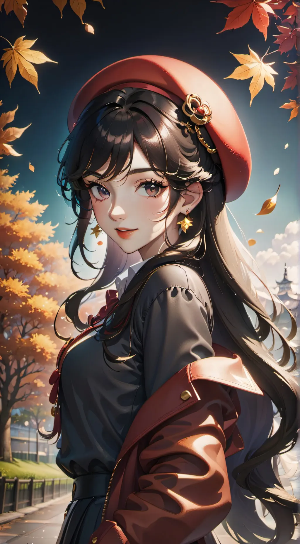 ai character: Cherry  background