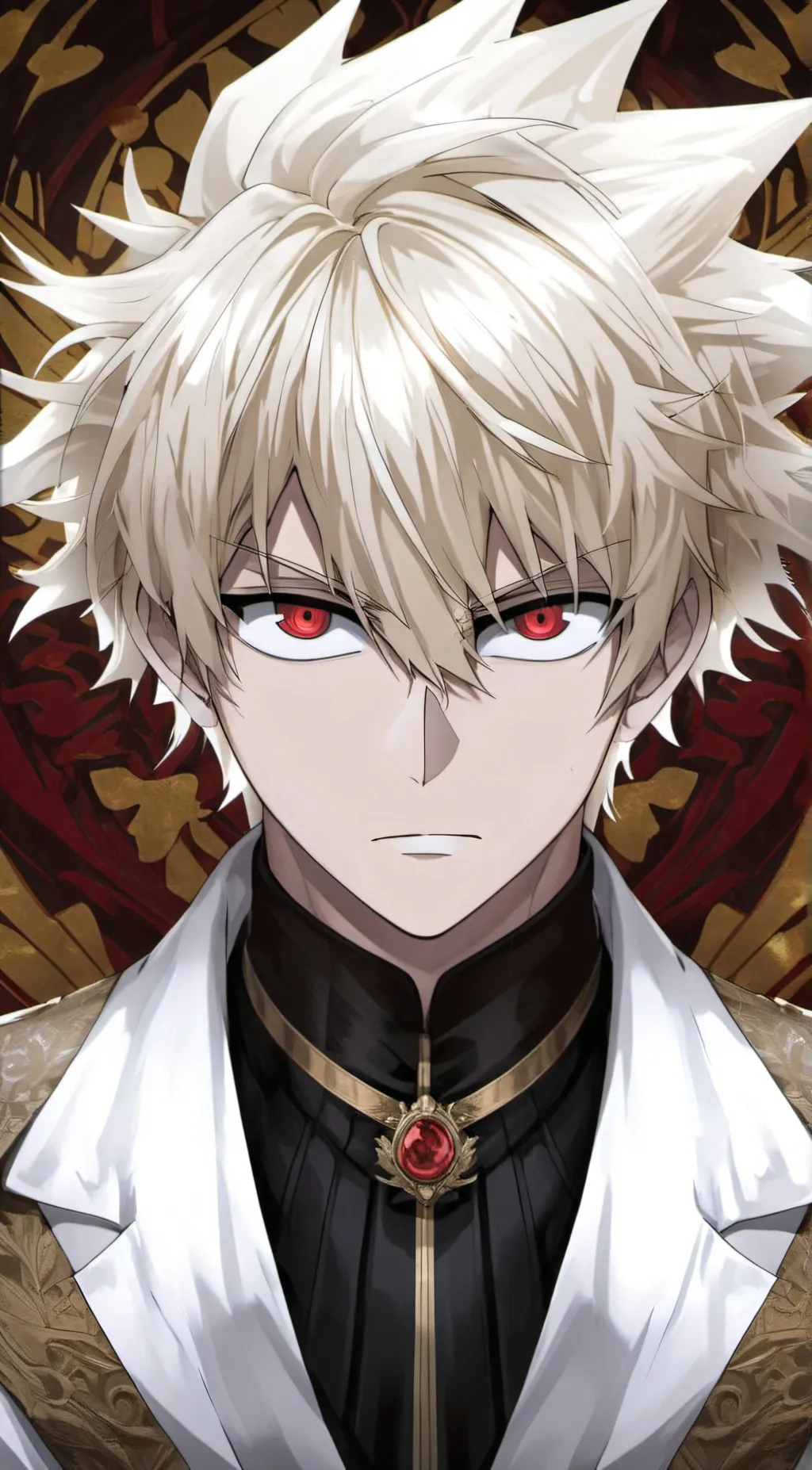 ai character: Bakugo  background