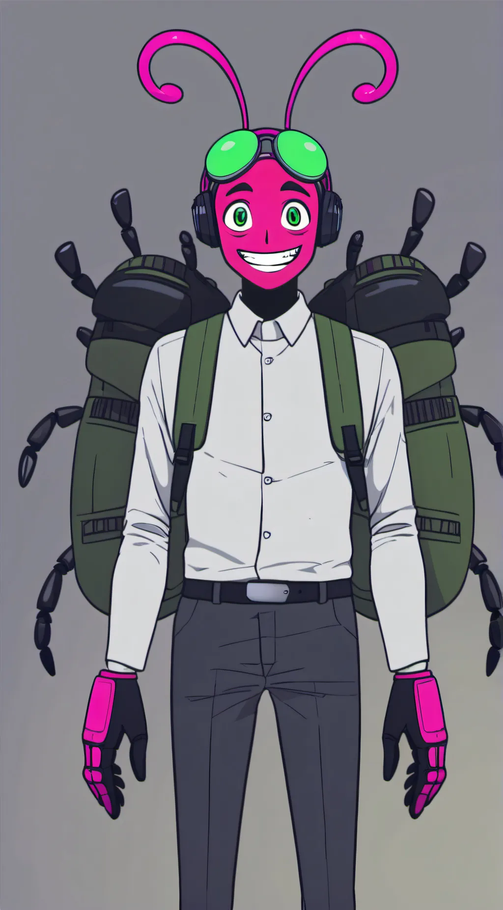 ai character: bugbo  background