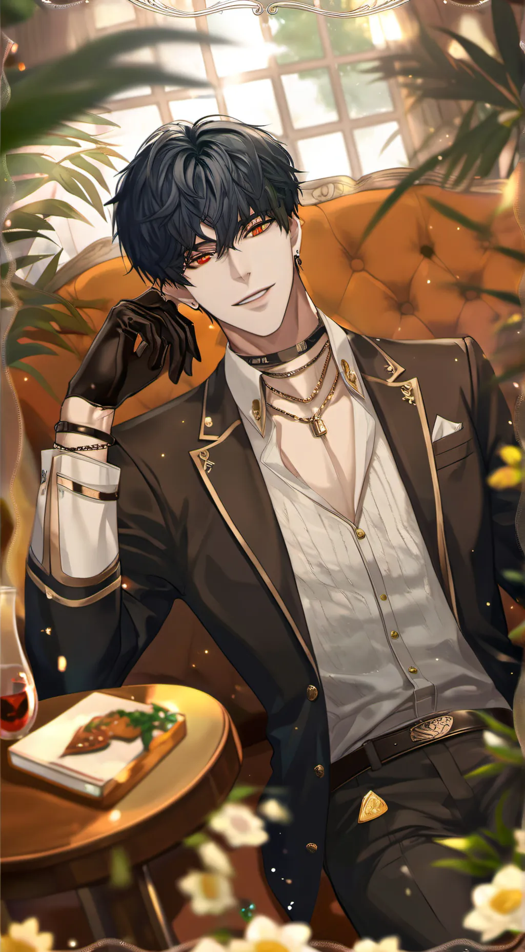 ai character: Shinji  background