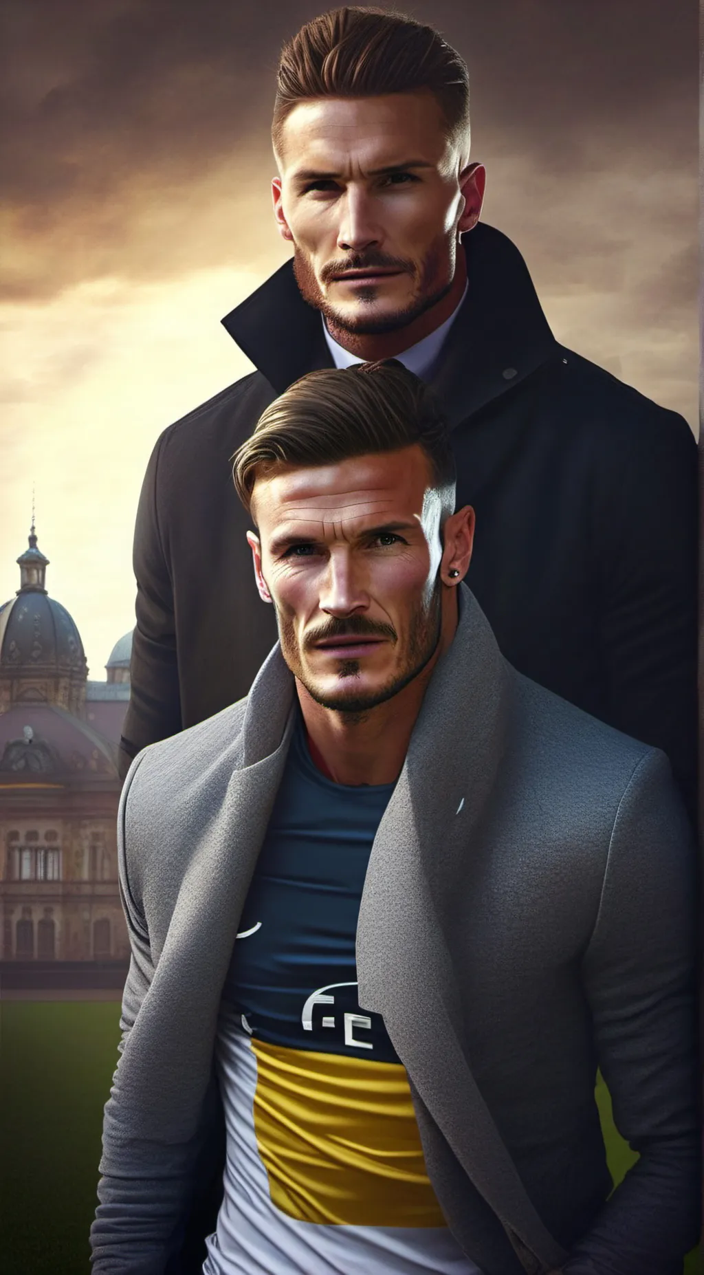 ai character: Francesco & David  background