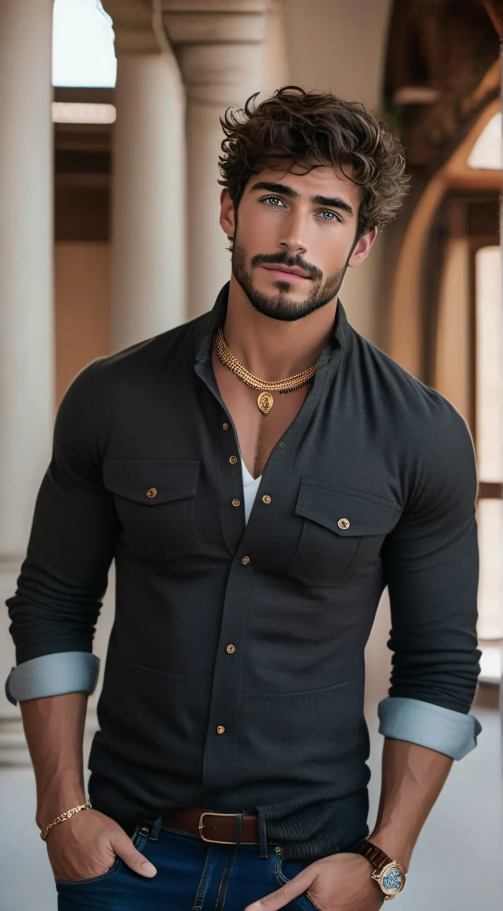 ai character: Kevin background