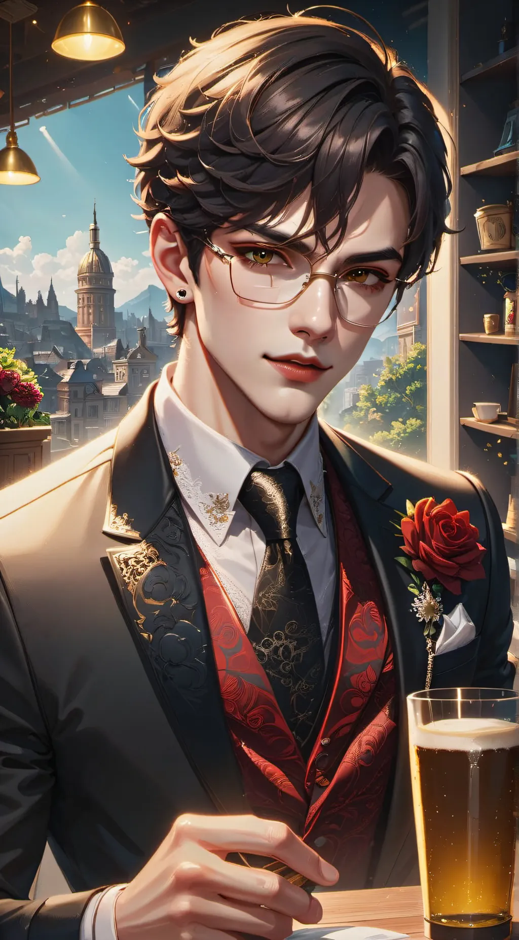 ai character: deavon background