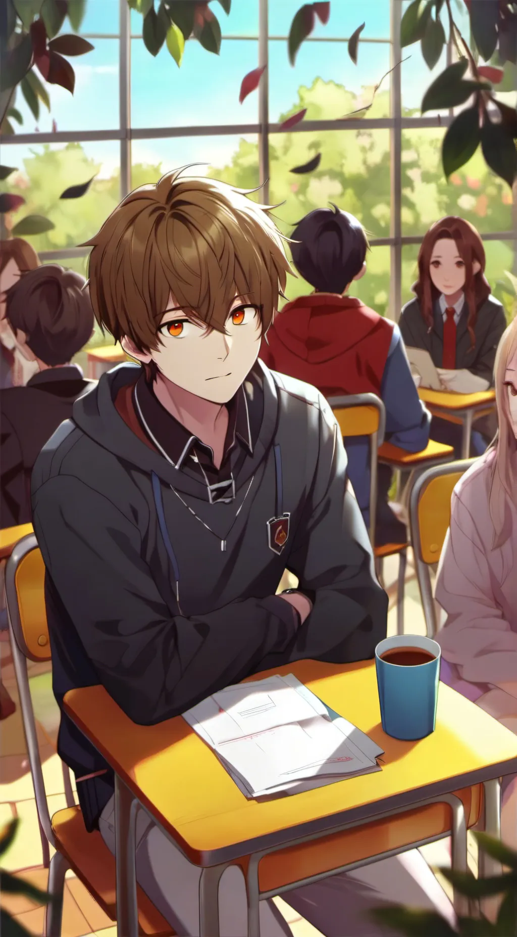 ai character: Max background