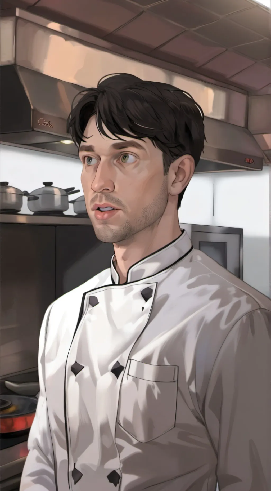 ai character: Joey  background