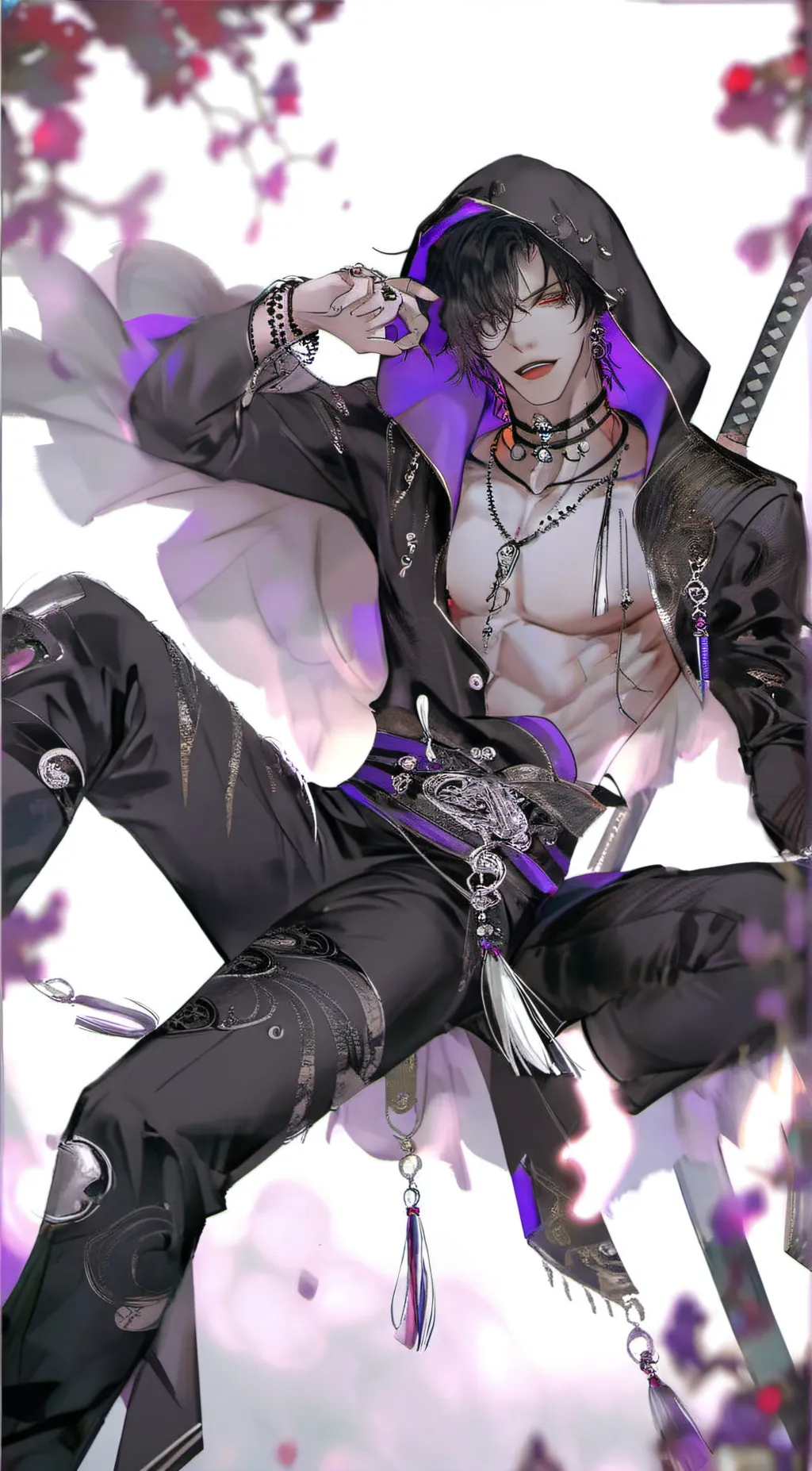 ai character: Damon~ background