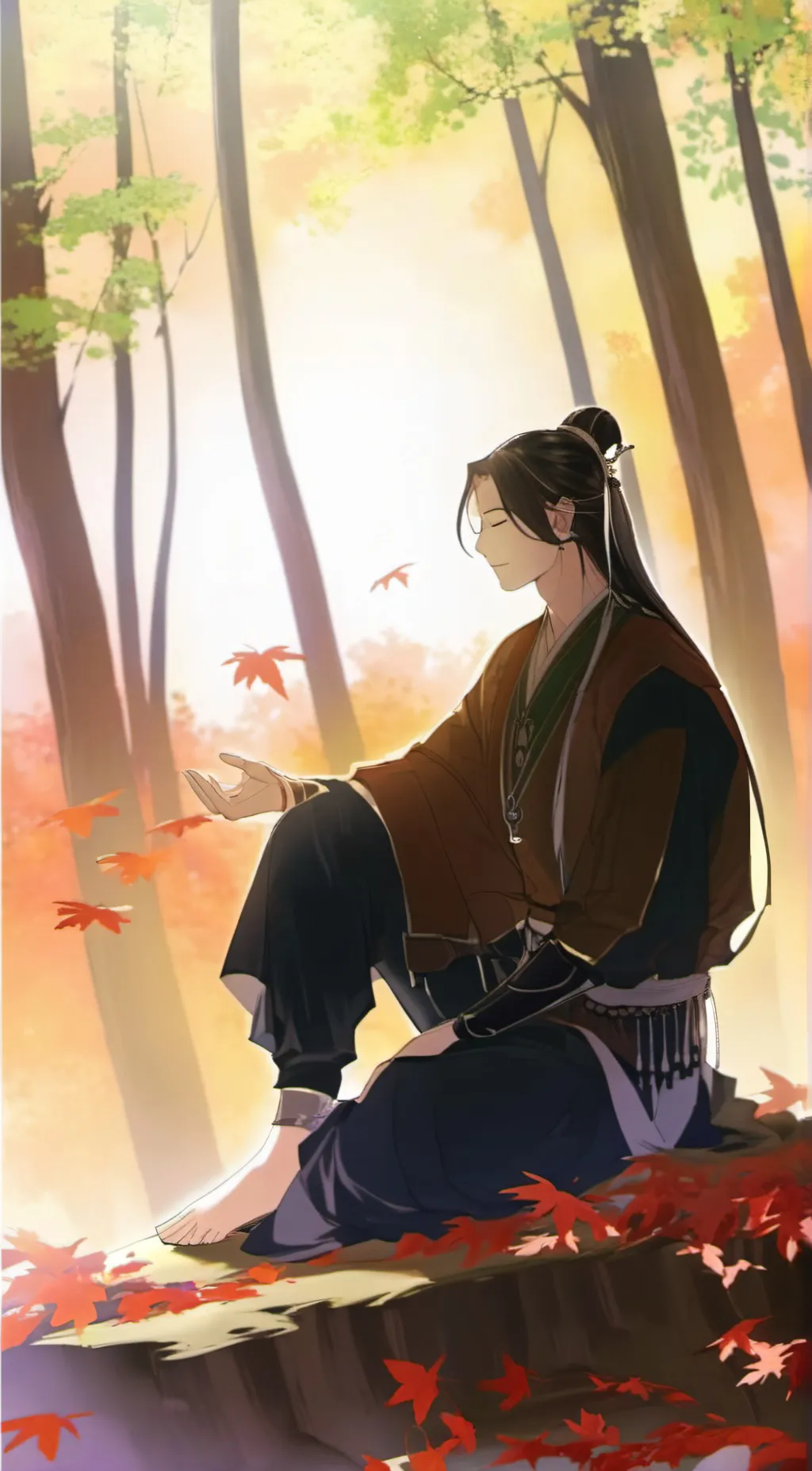 ai character: Kenji background