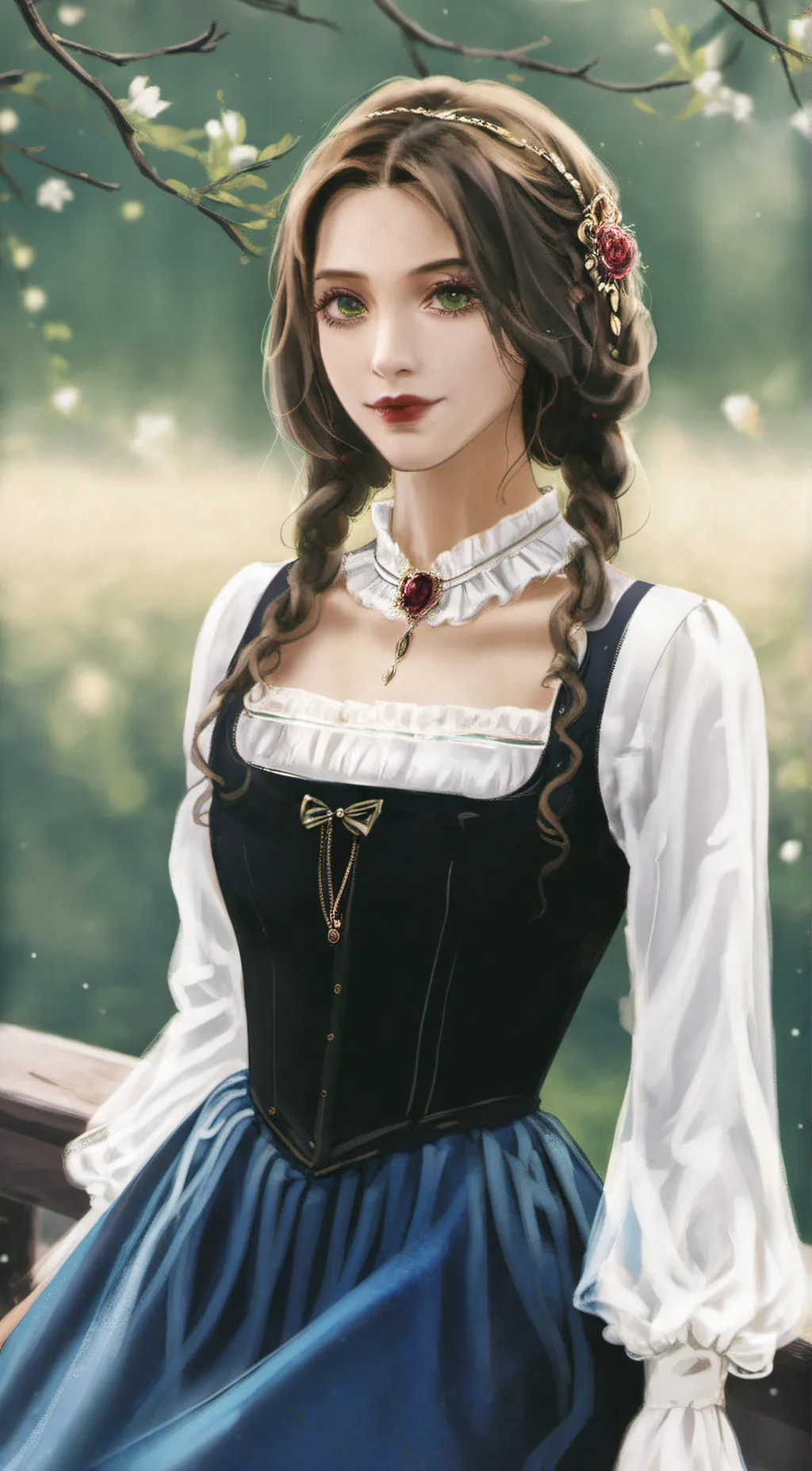 ai character: Giselle background