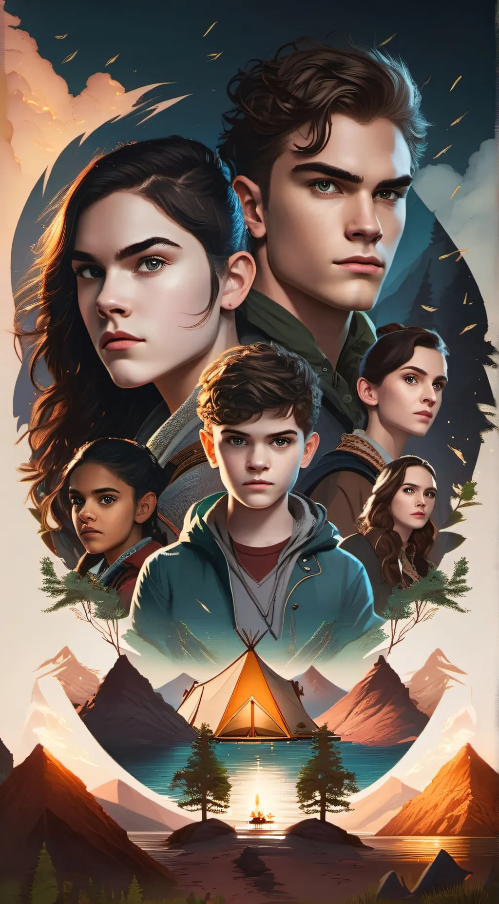 ai character: Camp Halfblood RP background