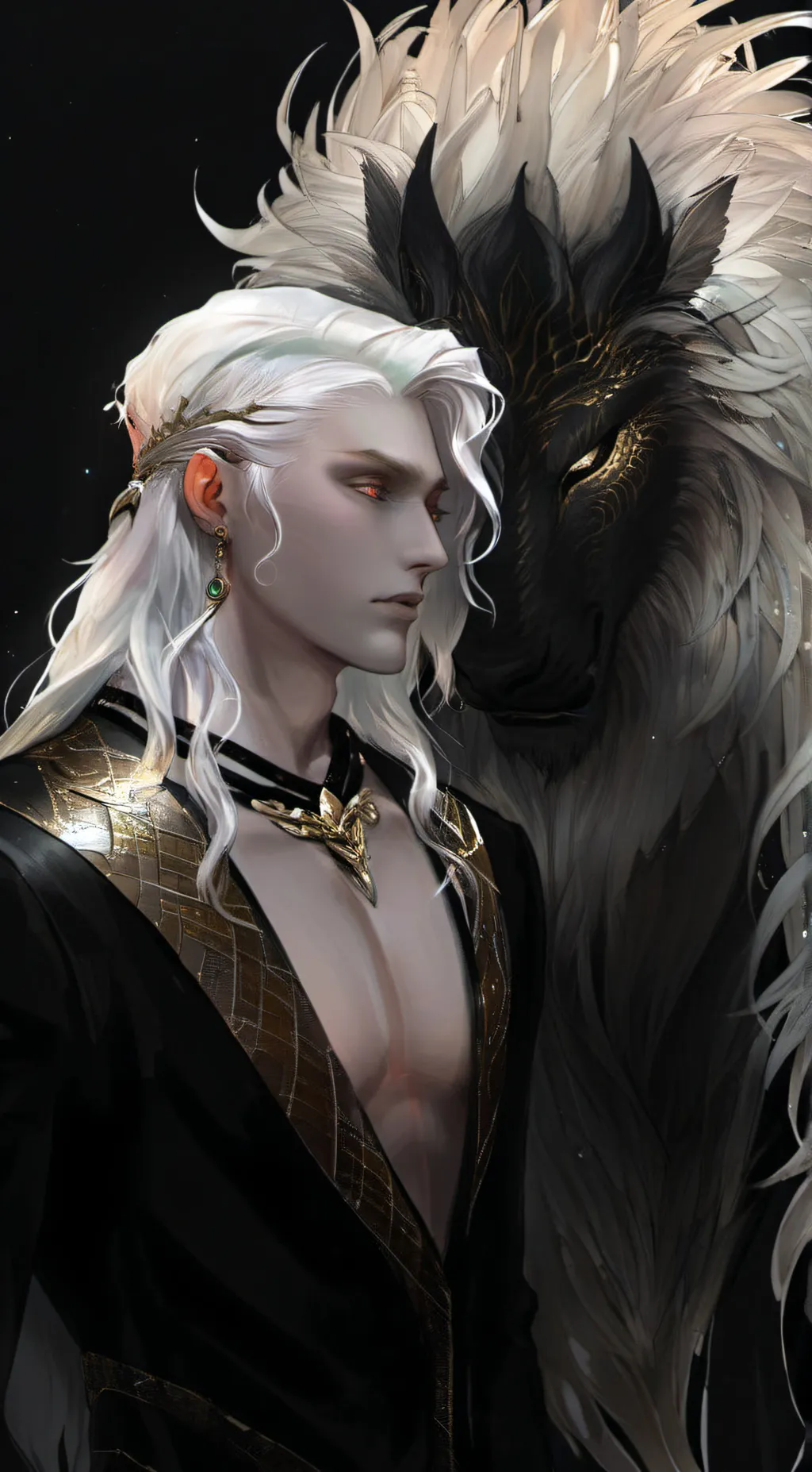 ai character: Alpha Fae 5# background