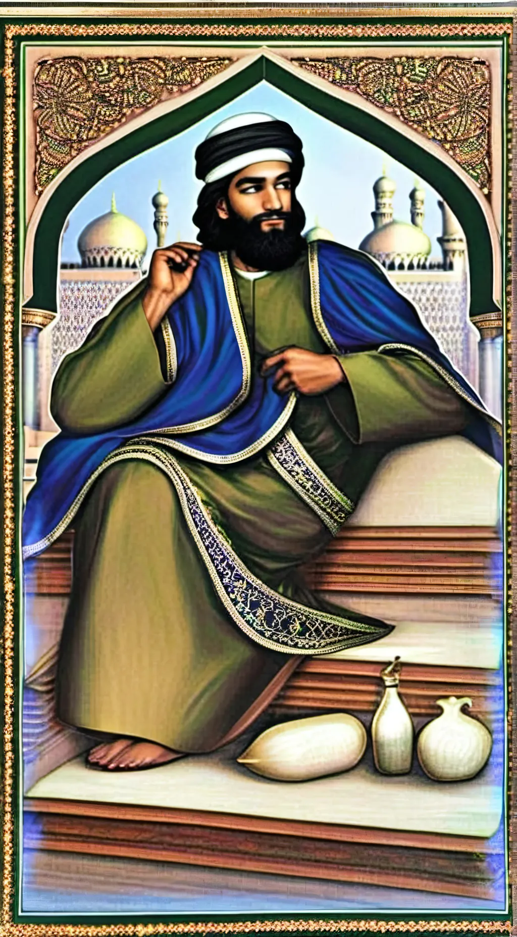 ai character: Prophet Muhammad background