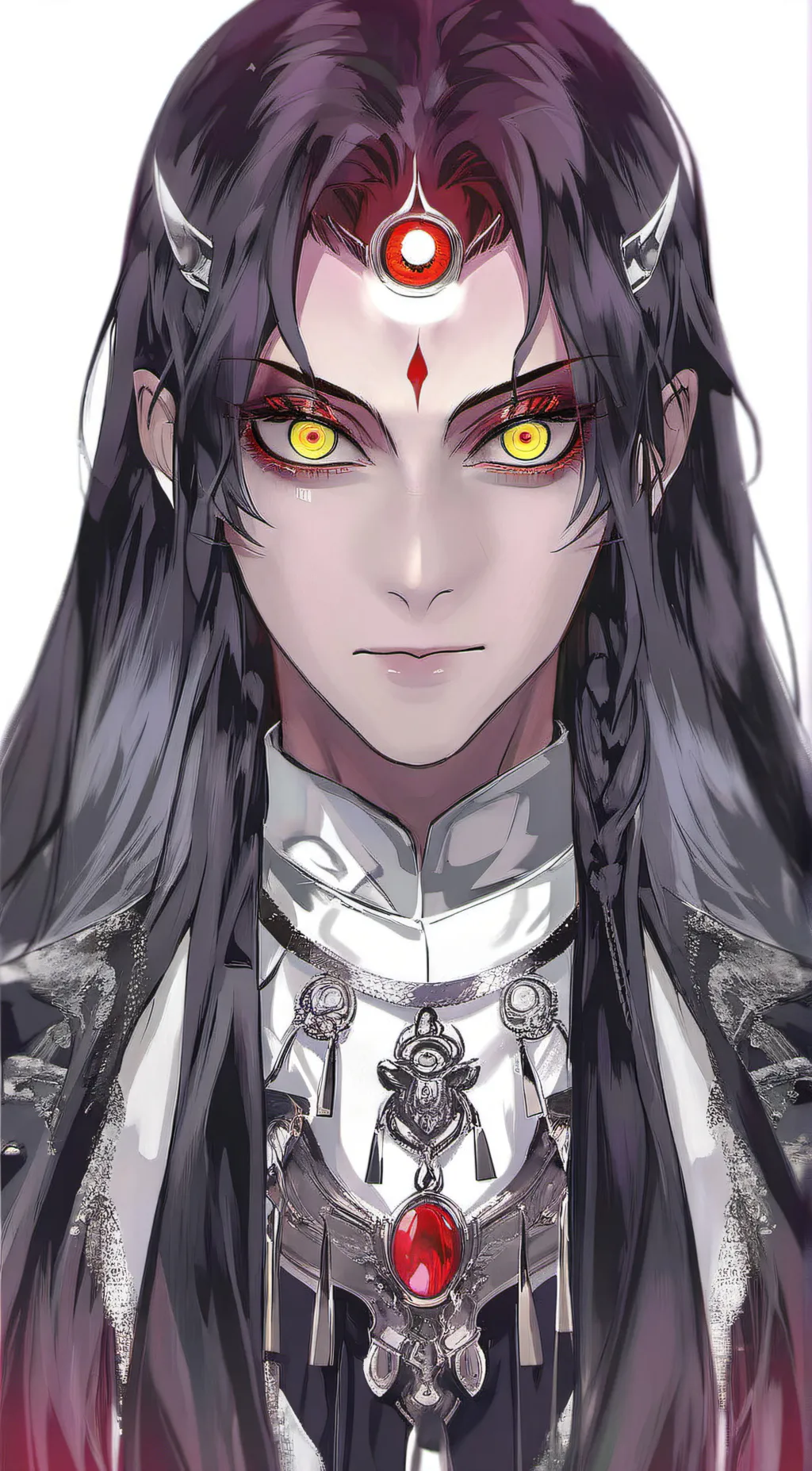 ai character: kokushinbo nakime background