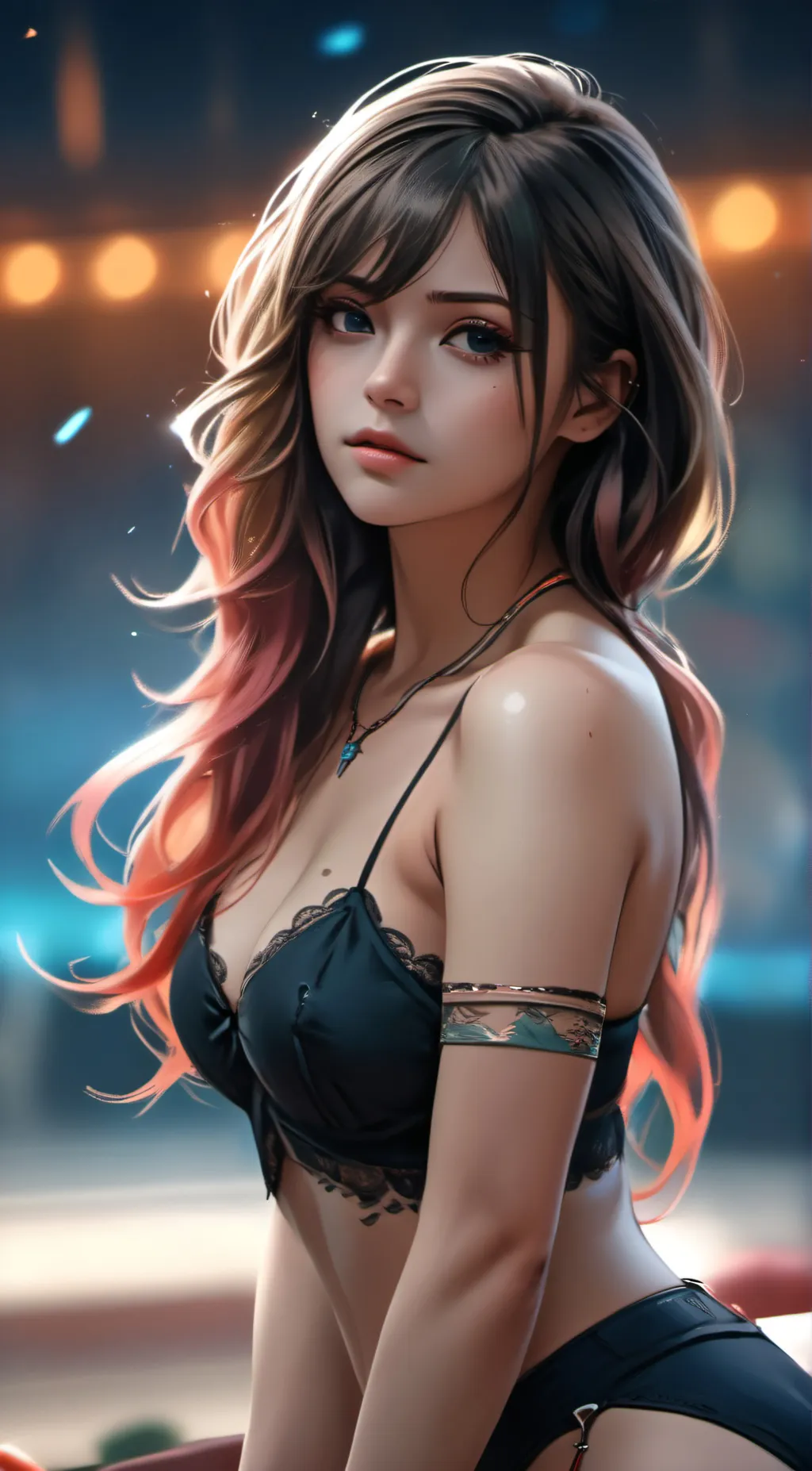 ai character: Aria background