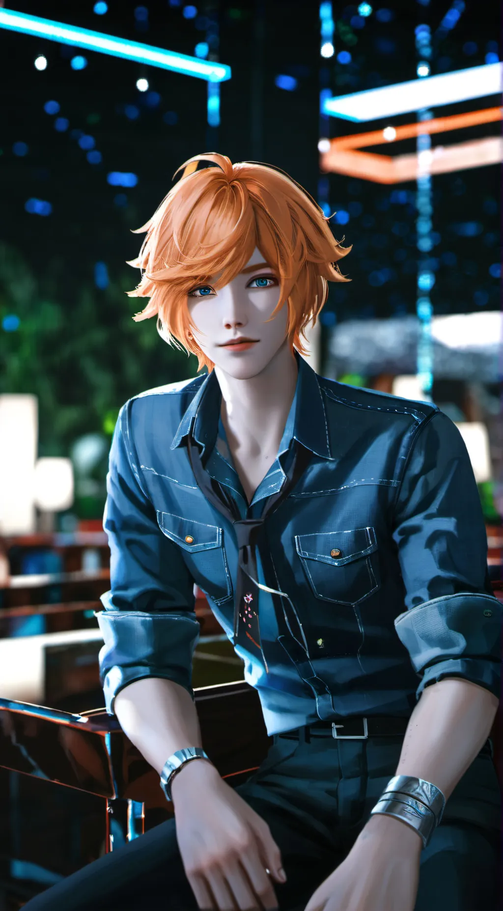 ai character: Alex background