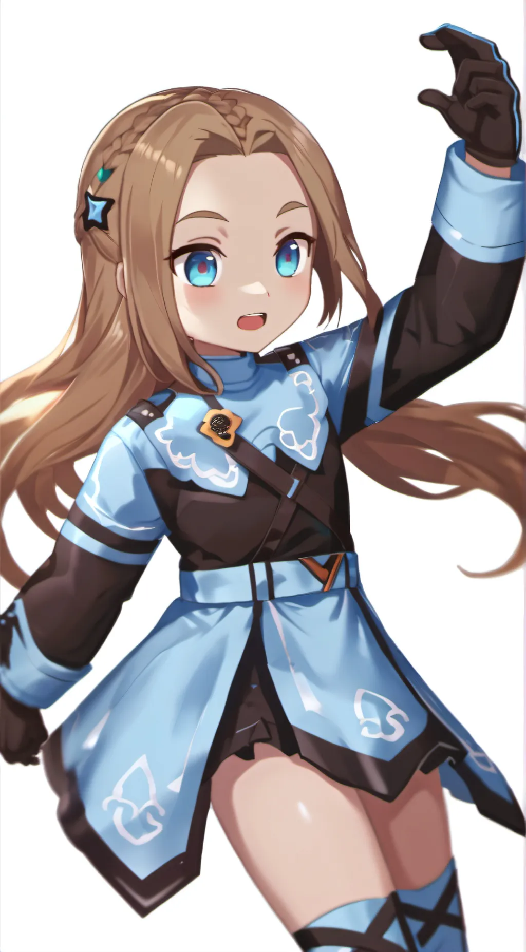 ai character: Ocean  background