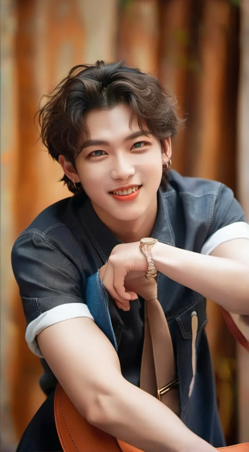 ai character: Felix  background