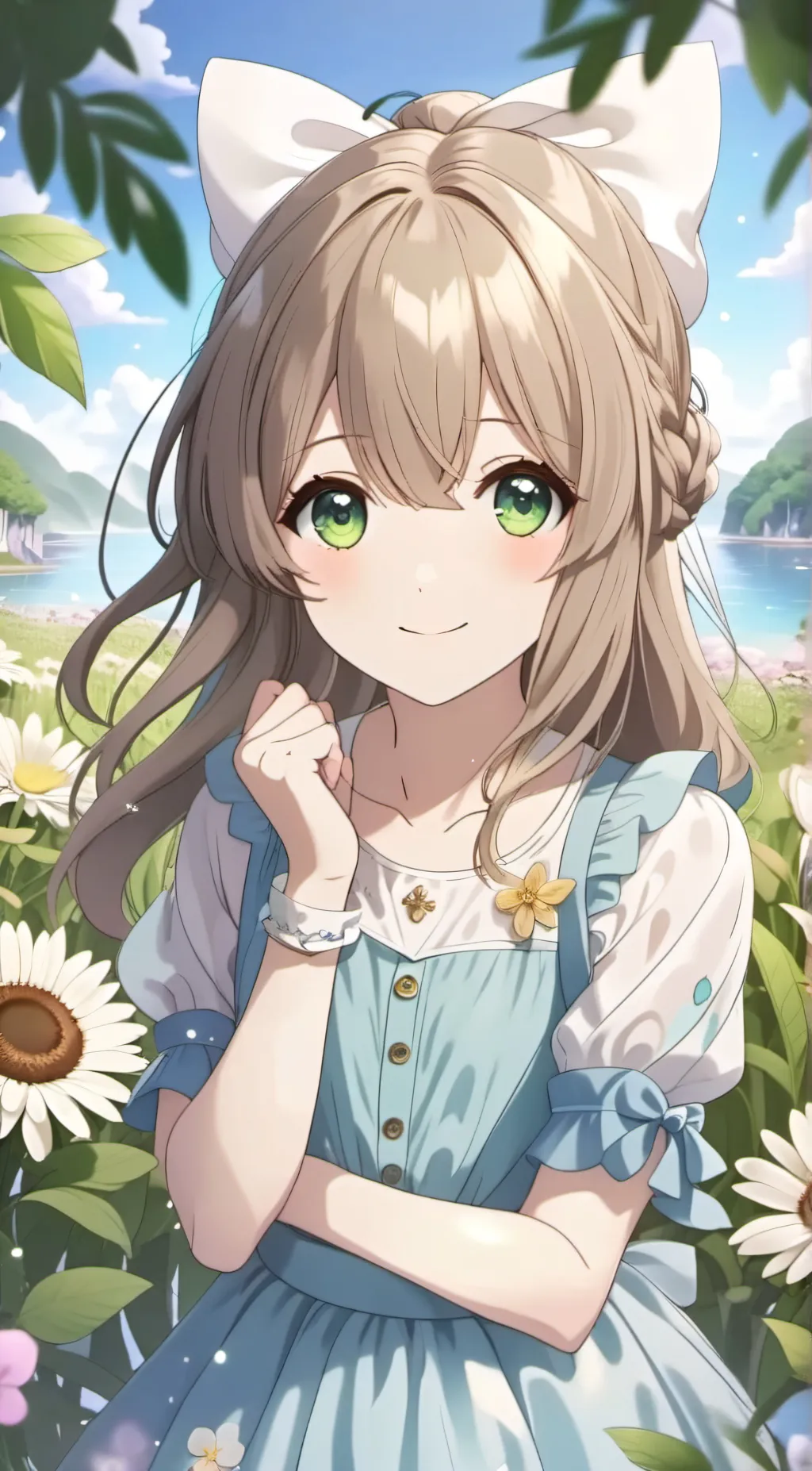 ai character: cutie  background