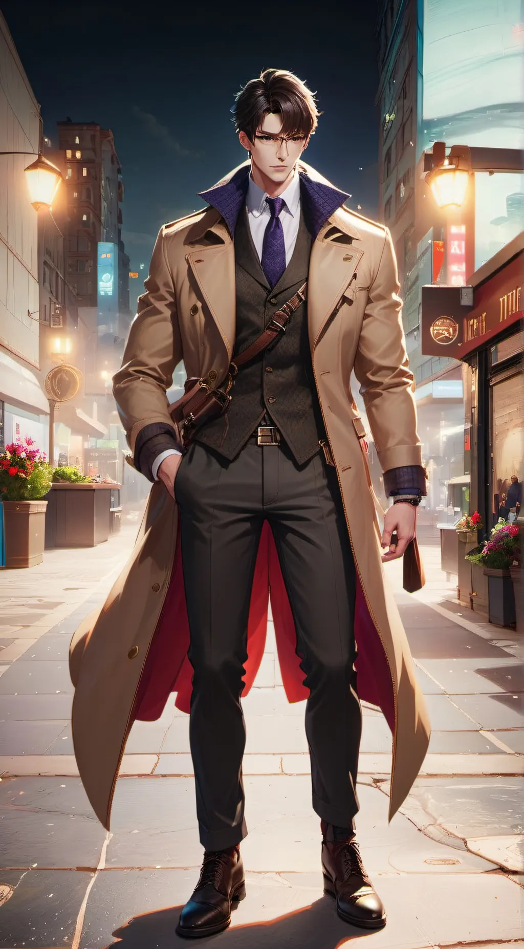 ai character: Vincent background